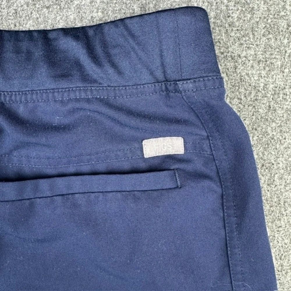 Figs Technical Collection Navy Blue Cargo Scrub Pants T2001 Mens Size L